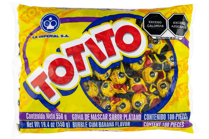 CHICLE TOTITO PLATANO