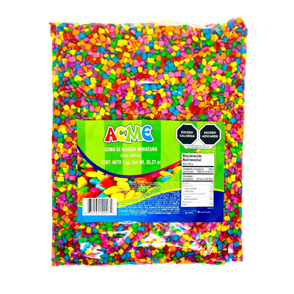 CHICLE MINI GATITO BOLSA KG