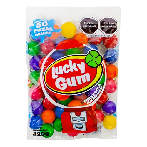 CHICLE LUCKY C/50 420 G