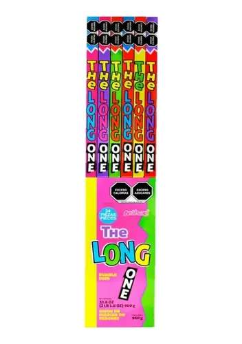 CHICLE LONG ONE C/24 960 G