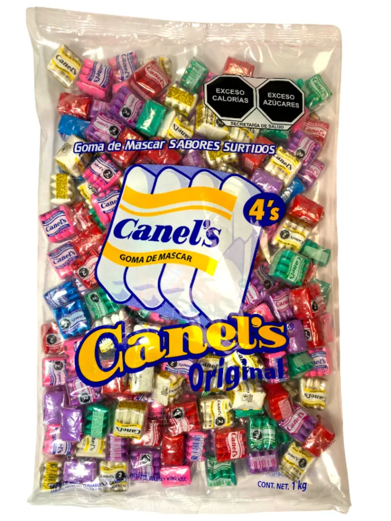 CHICLE CANELS CELOFAN BOLSA C/200