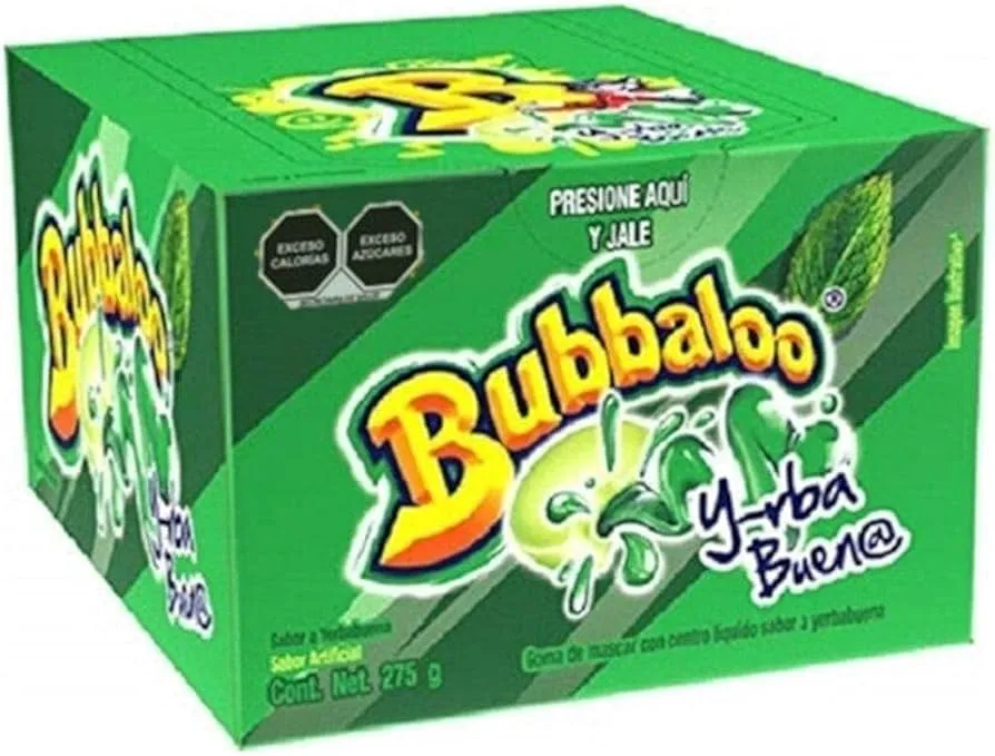 CHICLE BUBBALOO YERBABUENA C/47