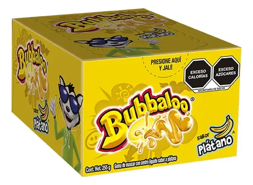 CHICLE BUBBALOO PLATANO C/47