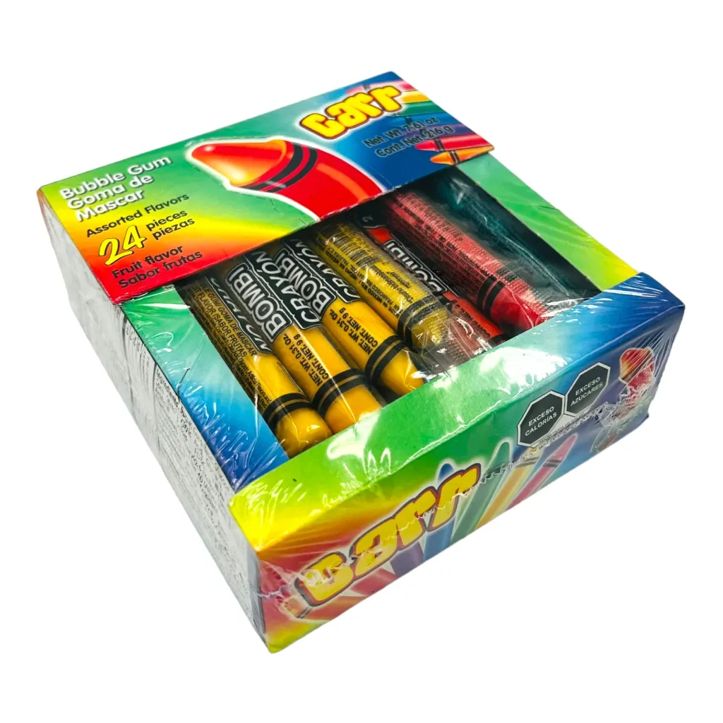 CHICLE BOMBI CRAYON C/24