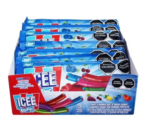 CARAMELO SUAVE ICEE ROPES C/12