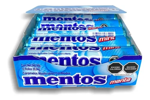 CARAMELO MENTOS MINT C/12