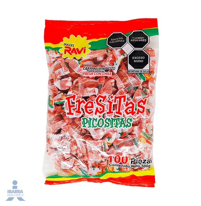 CARAMELO FRESITAS PICOSITAS C/100