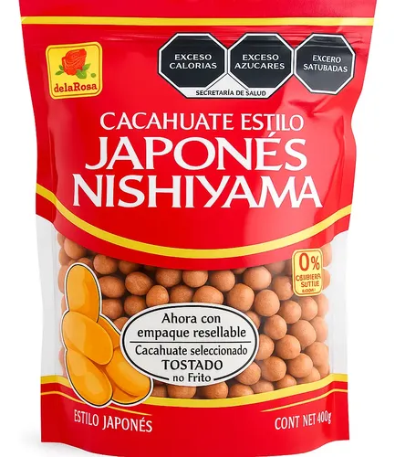 CACAHUATE JAPONES CIERRE 800 GR