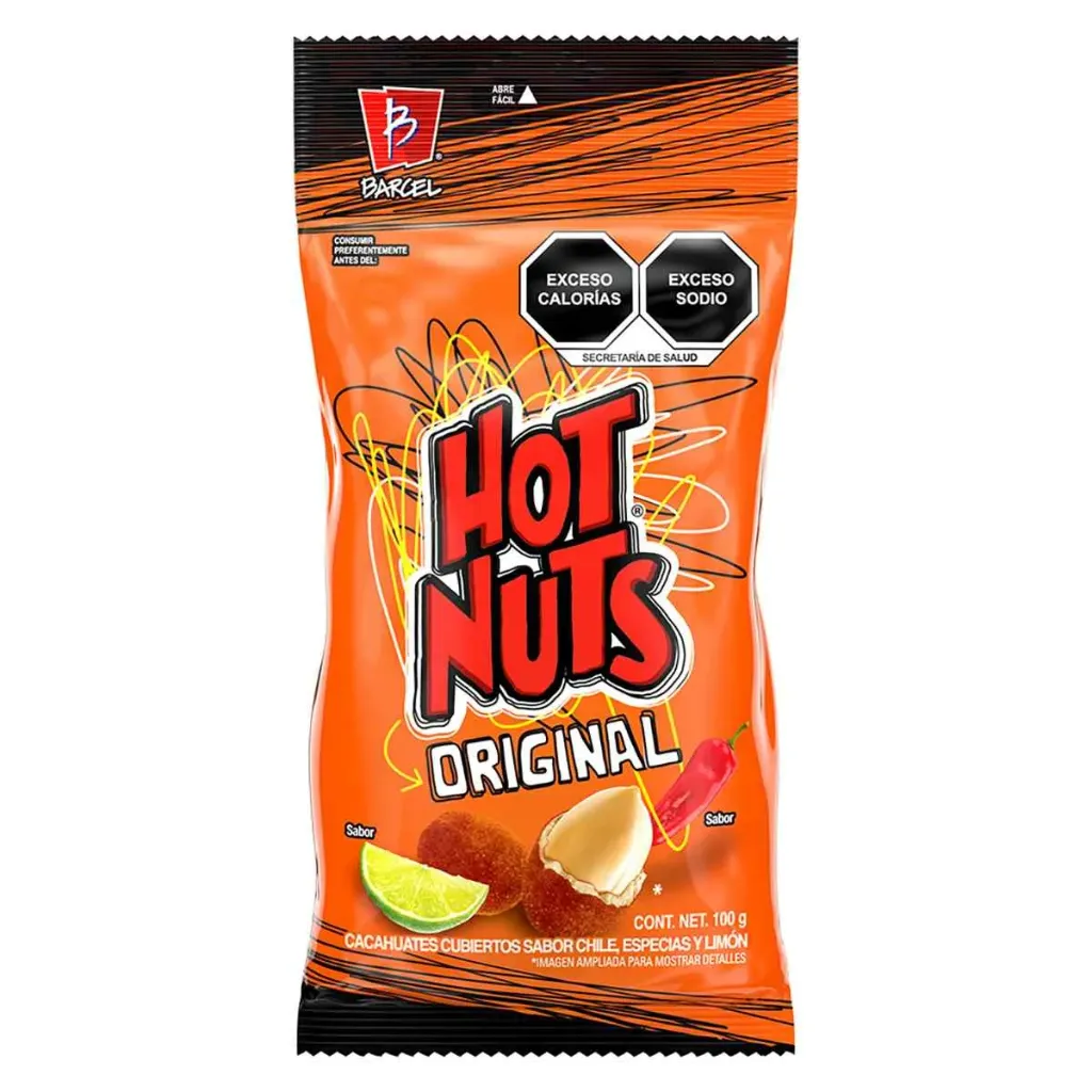 CACAHUATE HOT NUTS GR