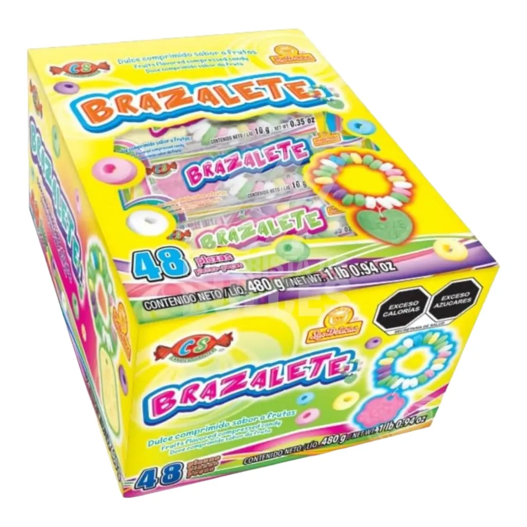 BRAZALETE C/48 DELICIAS