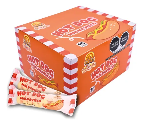 BOMBON HOT DOG C/16 TINAJITA