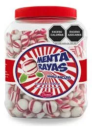 BOLA DE MENTA ROSA 500GR