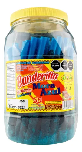 BANDERILLA SOLIS MORA AZUL GDE C/50