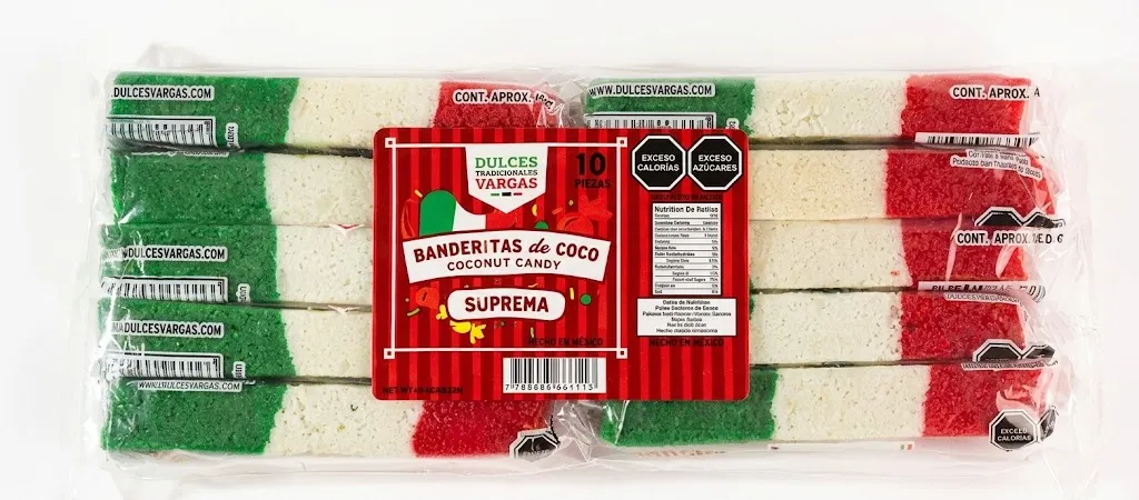 BANDERA DE COCO SUPREMA VARGAS C/10