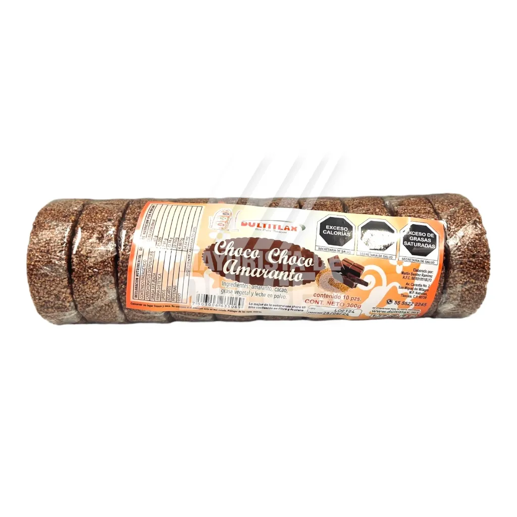AMARANTO REDONDO CHOCOLATE C/10