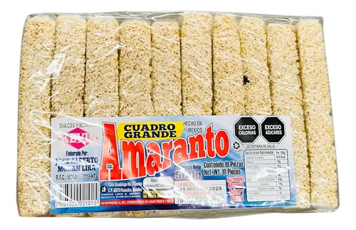 AMARANTO ALEGRIA GRANDE 50 G C/10