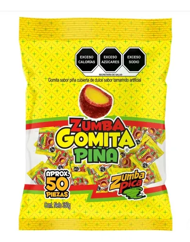 ZUMBA GOMITA PIÑA C/50