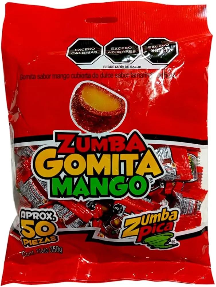 ZUMBA GOMITA MANGO C/50