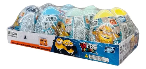 WEBO SORPRESA MINION C/8