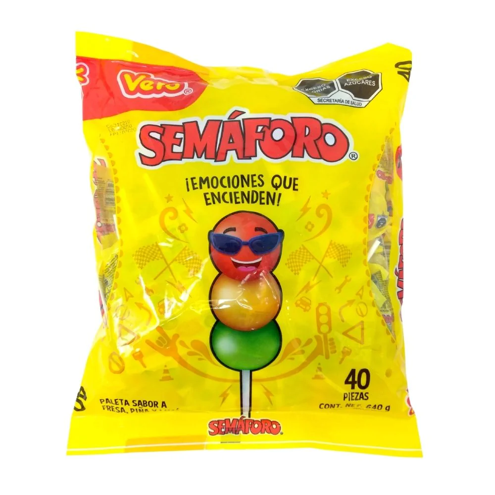 VERO PALETA SEMAFORO C/40