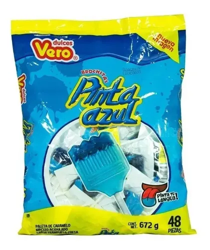 VERO PALETA PINTA AZUL C/48