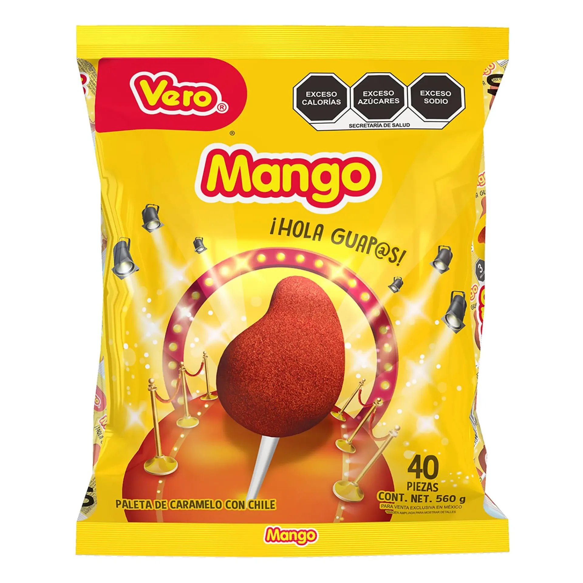 VERO PALETA MANGO C/40