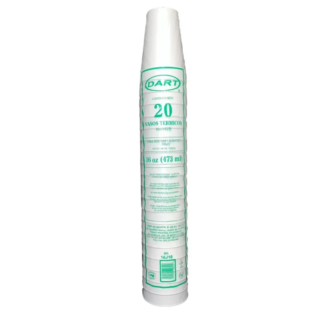 VASO TERMICO DART #16J165 C/20