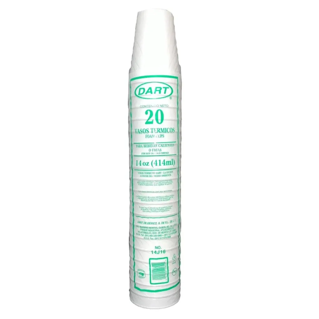 VASO TERMICO DART #14J16 C/25
