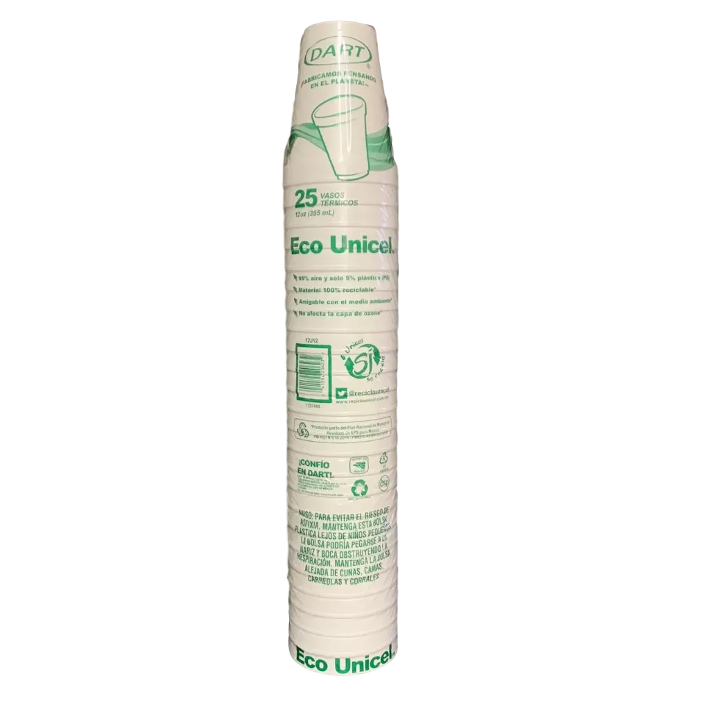 VASO TERMICO DART #12J12 C/25