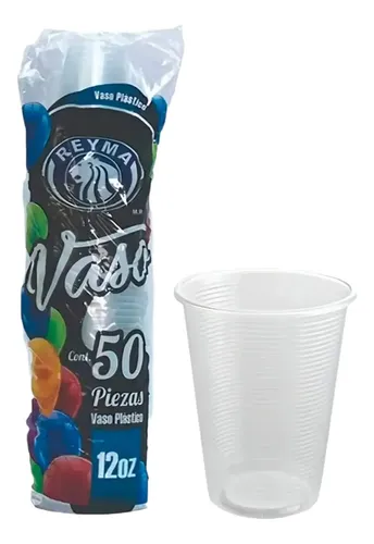 VASO PLASTICO REYMA #12