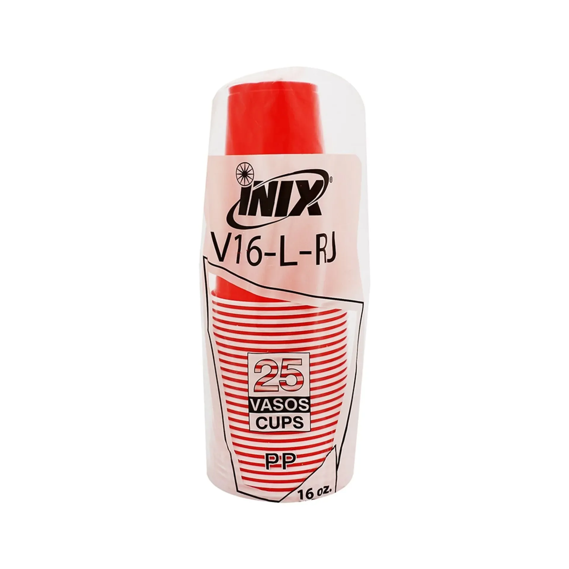 VASO DE LITRO INIX C/25