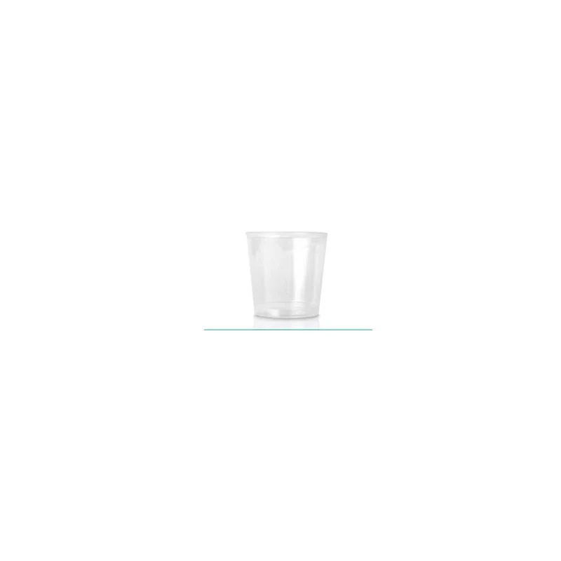 VASO CRISTAL #4 OZ GO PLAST C/25