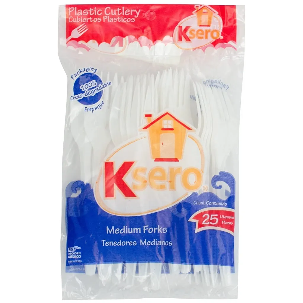 TENEDOR MEDIANO KSERO Y ANGUIPLASTC/25