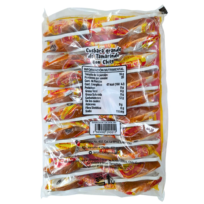 TAMARINDO CUCHARA TA-RICO C/20