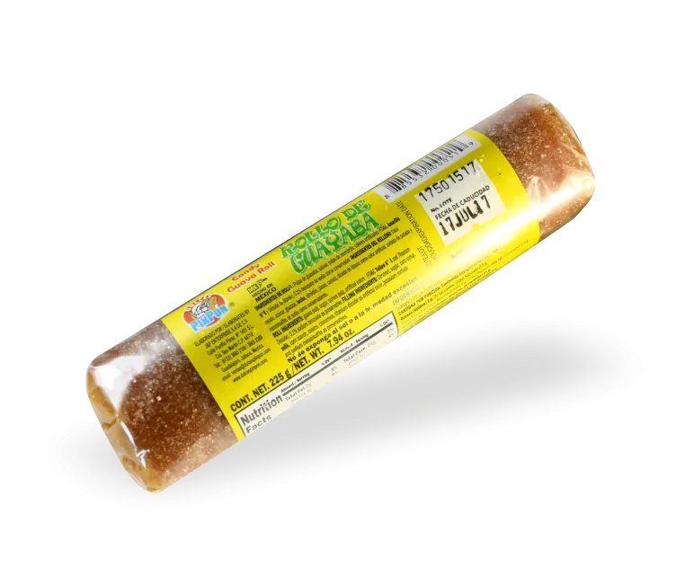 ROLLO GUAYABA PIN PON RELLENO CAJETA 225G