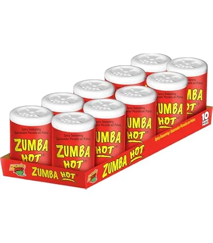 POLVO ZUMBA HOT C/8