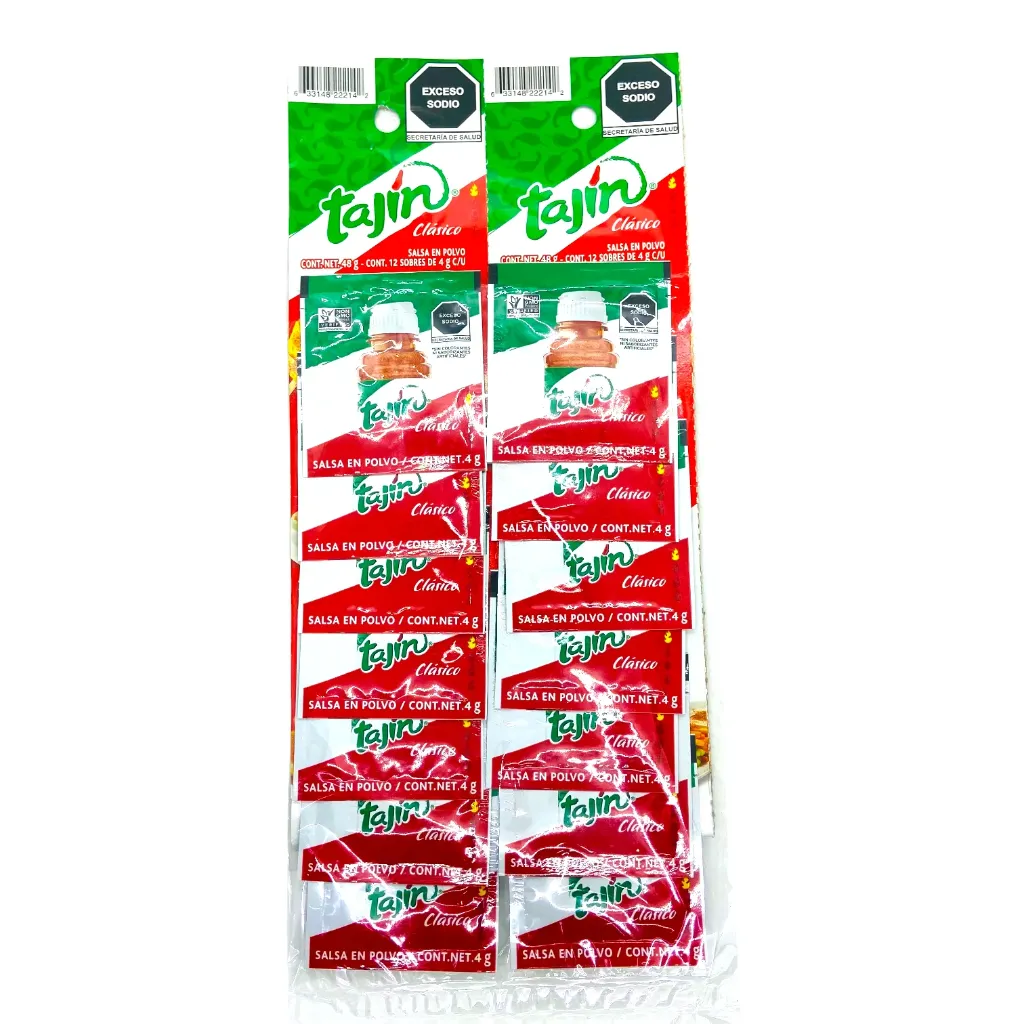 POLVO TAJIN DULCE SOBRE C/24