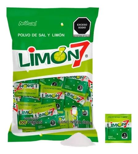 POLVO LIMON 7 C/100