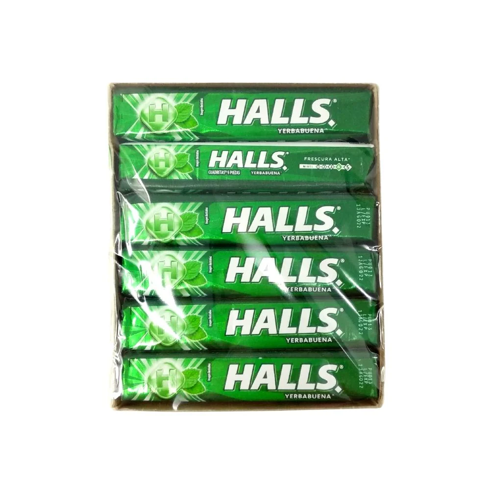 PASTILLA HALLS YERBABUENA C/12