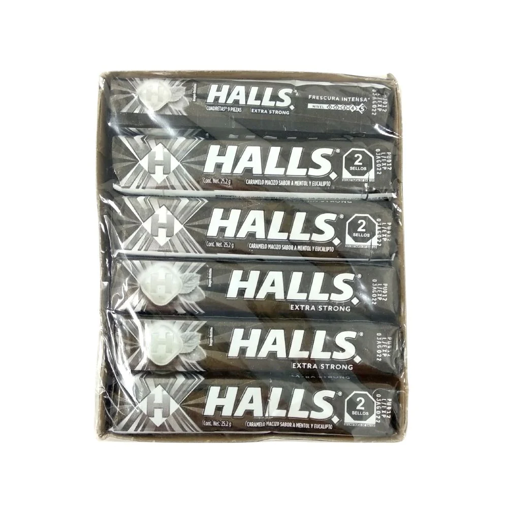 PASTILLA HALLS EXTRA STRONG C/12
