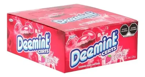 PASTILLA DEEMINT FRESA C/40
