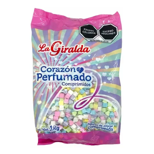 PASTILLA CARAMELO CORAZON PERFUMADO GRANEL EMY