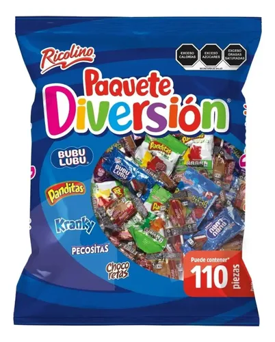 PAQUETE DIVERSION RICOLINO 1.5 KG