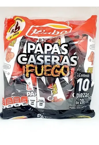 PAPA CASERA FUEGO 30 G C/10
