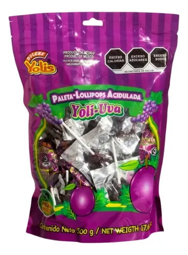 PALETA YOLI-UVA C/40