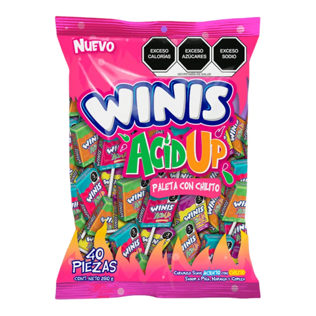PALETA WINIS ACID-UP C/40