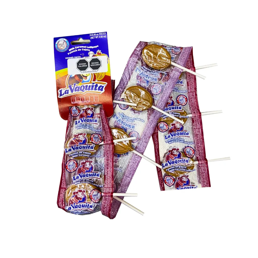 PALETA VAQUITA TIRA C/10