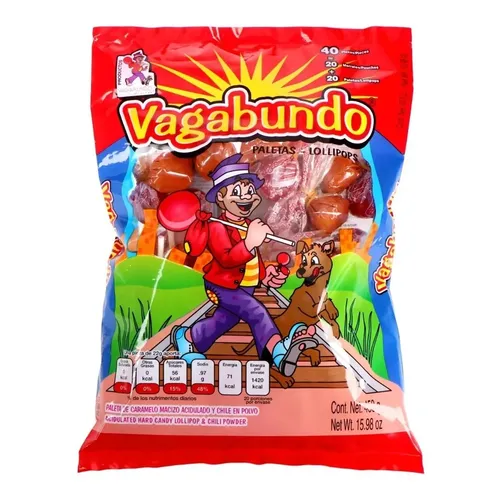 PALETA VAGABUNDO CLASICO C/40