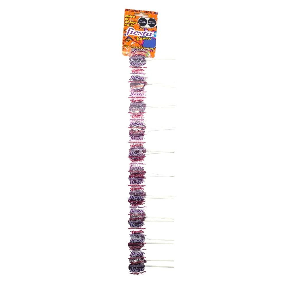 PALETA TIRA FIESTA CANELS C/20