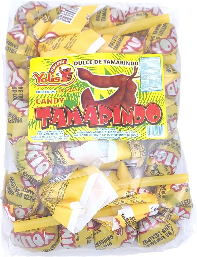 PALETA TAMARINDO YOLIRINDO C/18